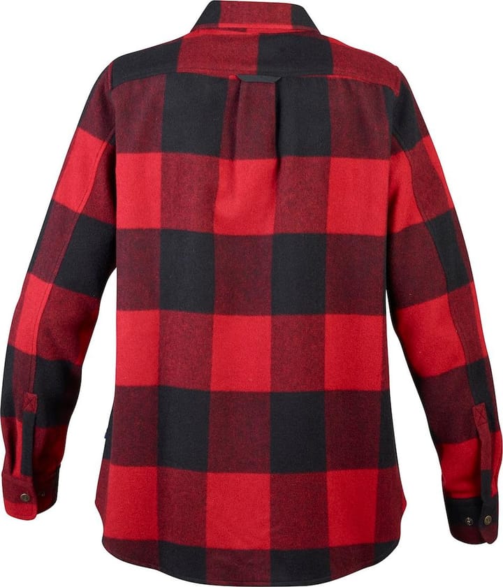 Fjällräven Women's Canada Shirt Longsleeve Red Fjällräven