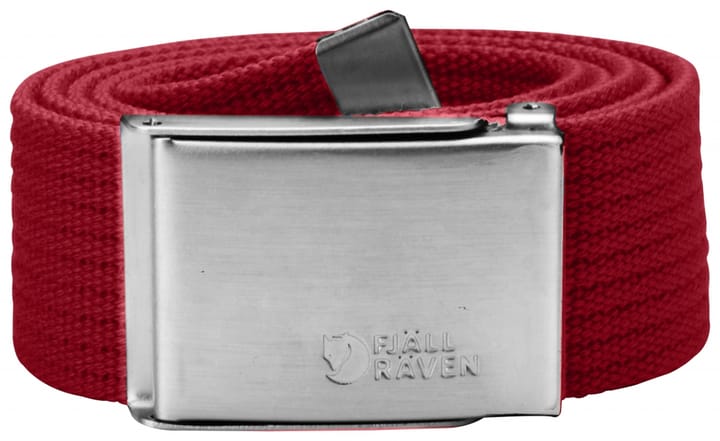 Fjällräven Canvas Belt Deep Red Fjällräven Fjällräven Canvas Belt Deep Red Fjällräven