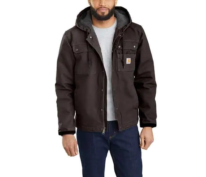 Carhartt Bartlett Jacket Dark Brown