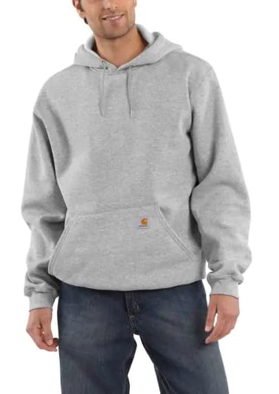 Carhartt Hooded Sweatshirt Heather Grey Carhartt Carhartt Hooded Sweatshirt Heather Grey Carhartt