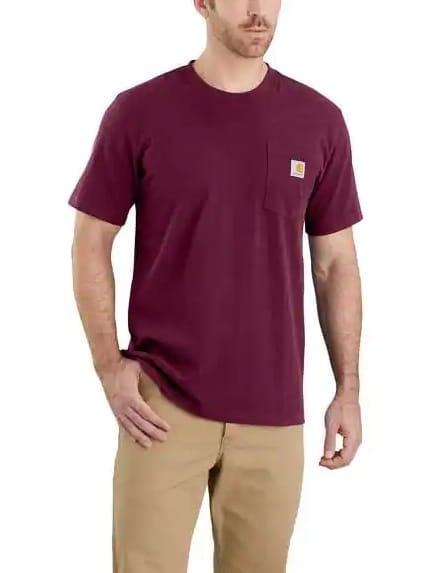 Carhartt K87 Pocket S/S T-Shirt Port