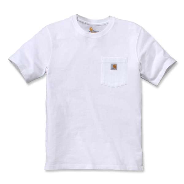 Carhartt Workw Pocket S/S T-Shirt White Carhartt Carhartt Workw Pocket S/S T-Shirt White Carhartt
