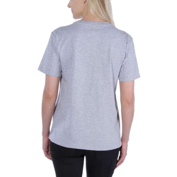 Carhartt Workw Pocket S/S T-Shirt Women's Heather Grey Carhartt