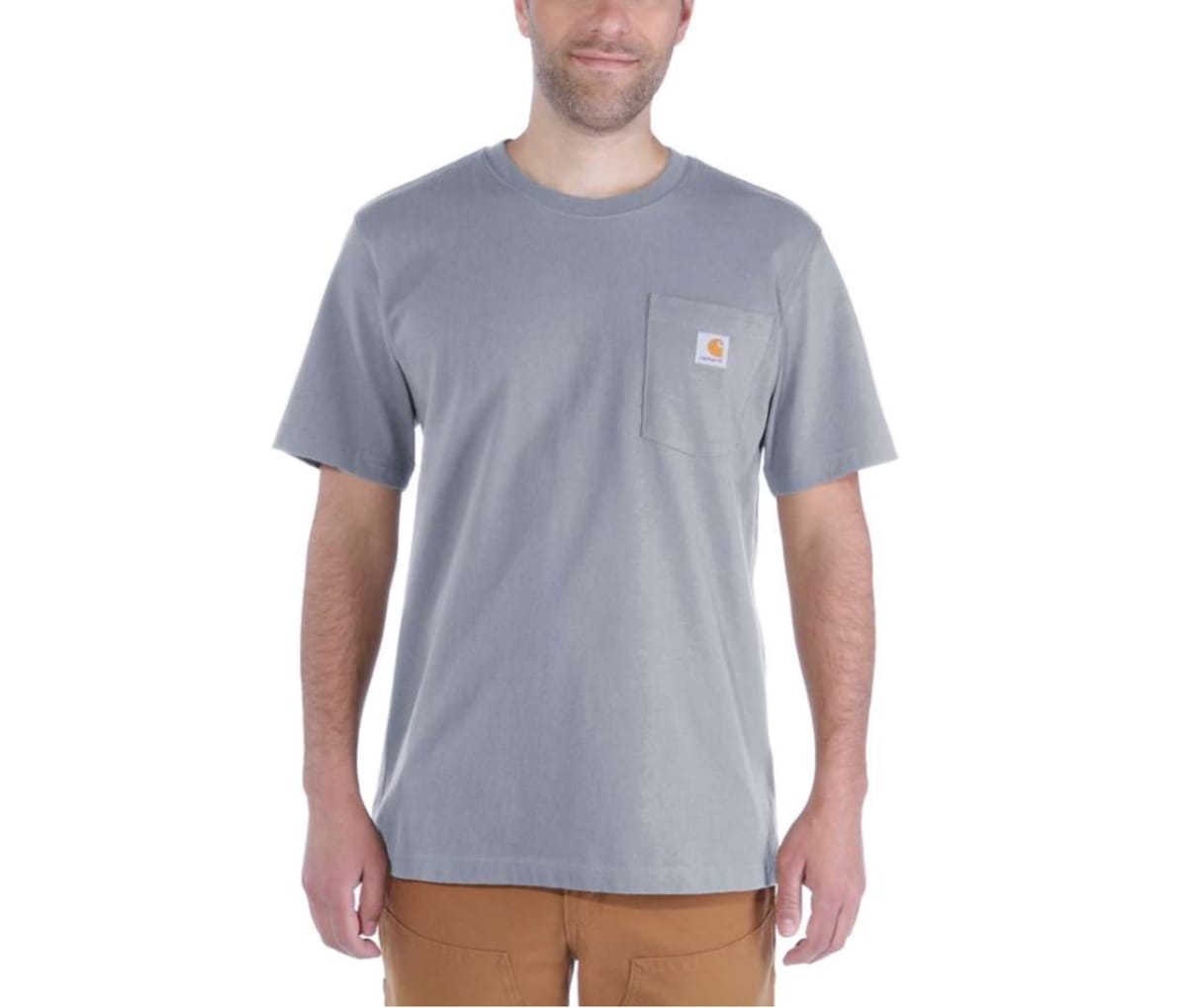 Carhartt Workwear Pocket S/S T-Shirt Heather Grey