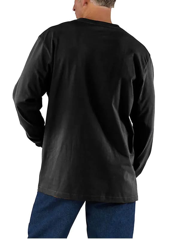 Carhartt Workwear Pocket T-Shirt L/S Black Carhartt