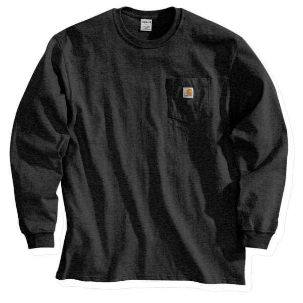 Carhartt Workwear Pocket T-Shirt L/S Black Carhartt