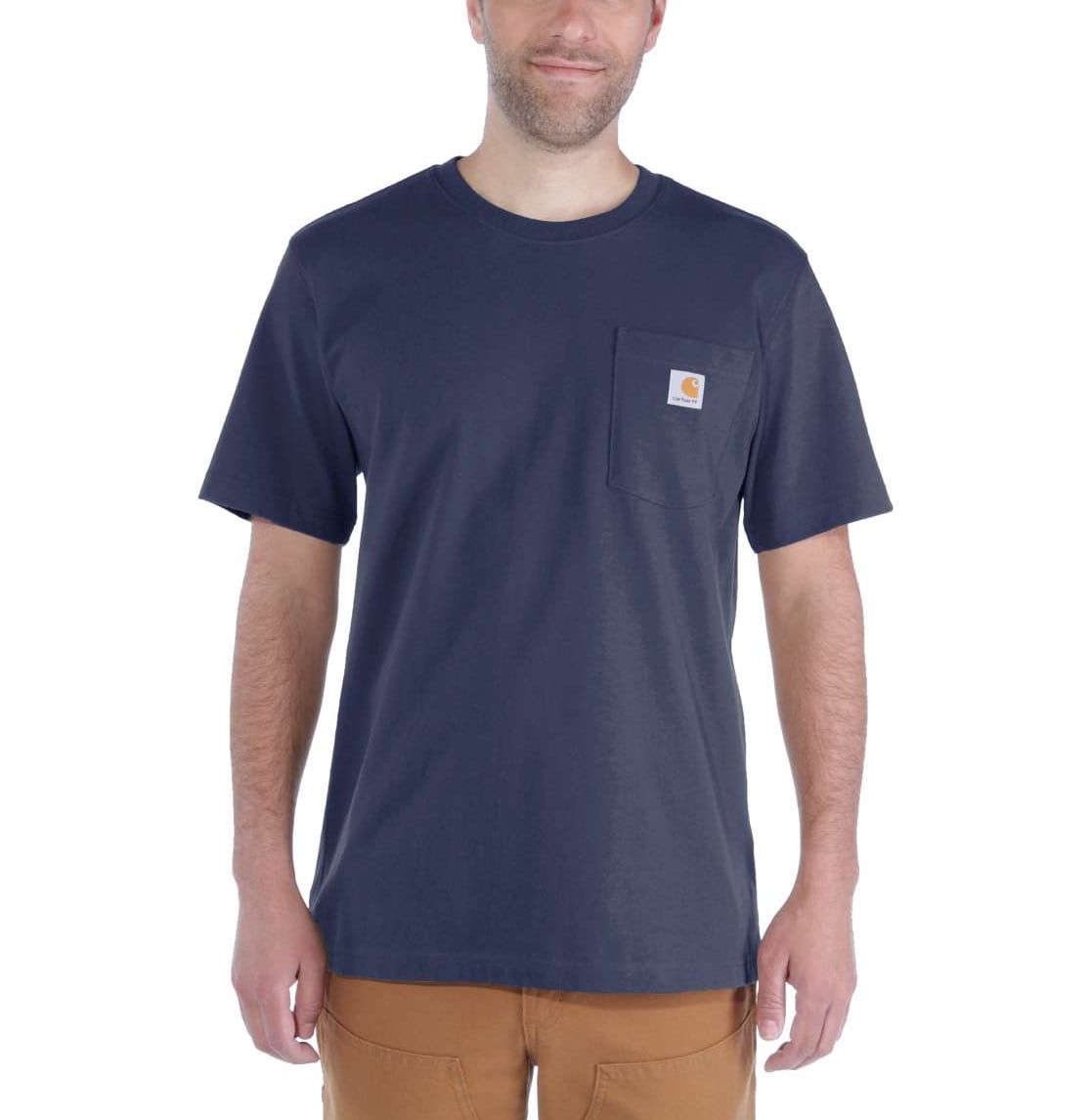 Carhartt Men's Workwear Pocket S/S T-Shirt Navy