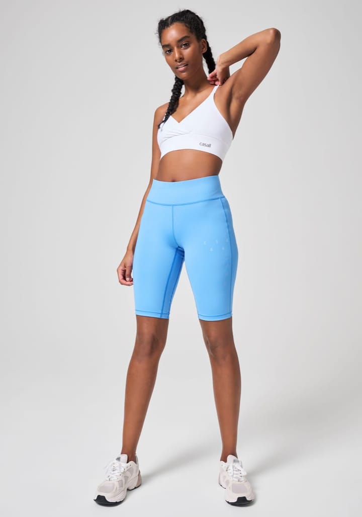 Casall High Waist Bike Tights Crete Blue Casall