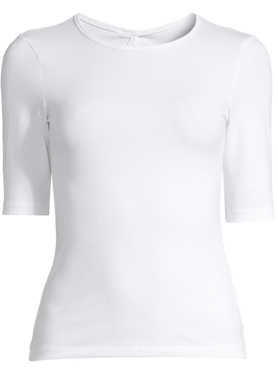Casall Rib Tee White