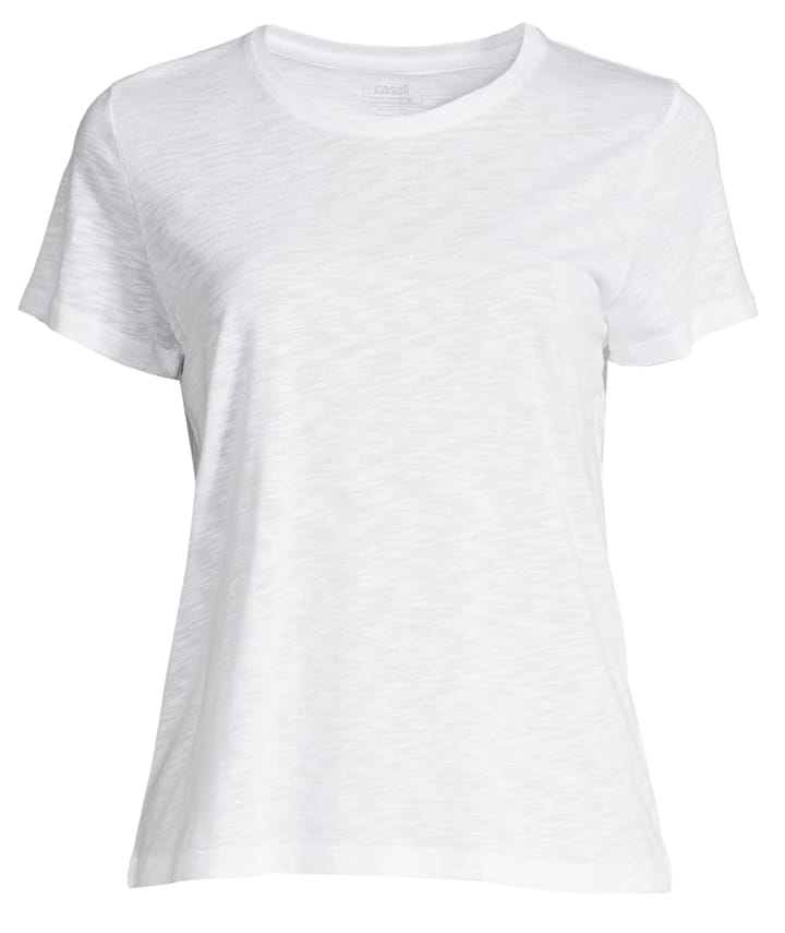 Casall Women's Soft Texture Tee White Casall