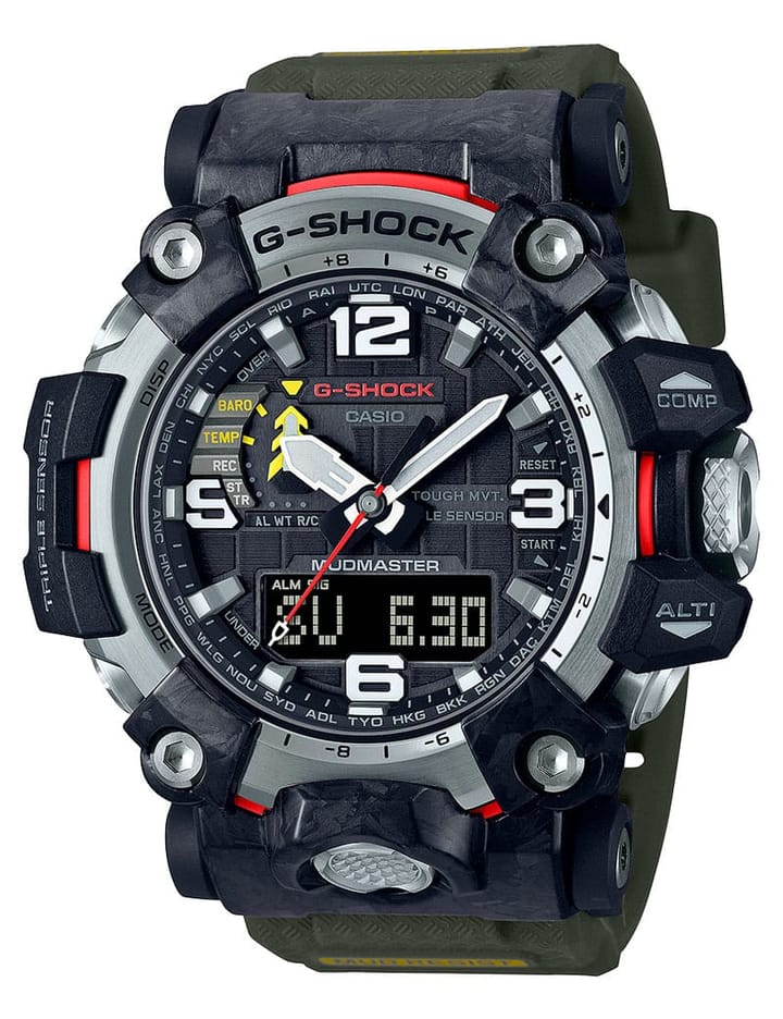 Casio G-Shock Mudmaster Gwg-2000-1a3er Svart Casio