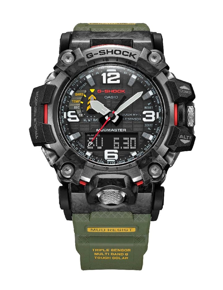 Casio Casio G-SHOCK Mudmaster GWG-2000-1A3ER Svart Casio Casio Casio G-SHOCK Mudmaster GWG-2000-1A3ER Svart Casio