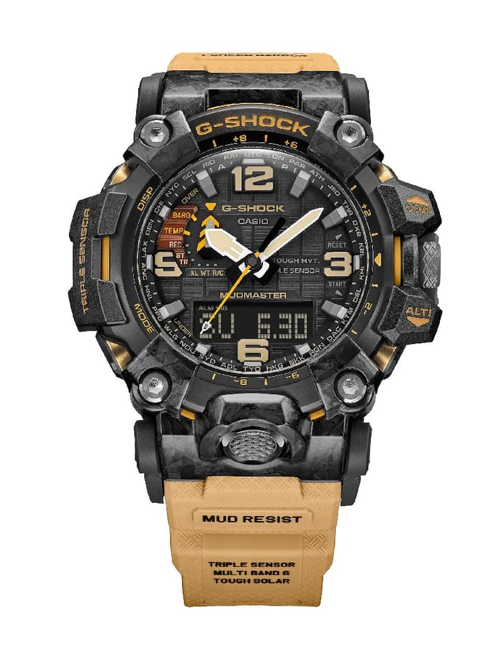 Casio Casio G-SHOCK Mudmaster GWG-2000-1A5ER Svart Casio Casio Casio G-SHOCK Mudmaster GWG-2000-1A5ER Svart Casio