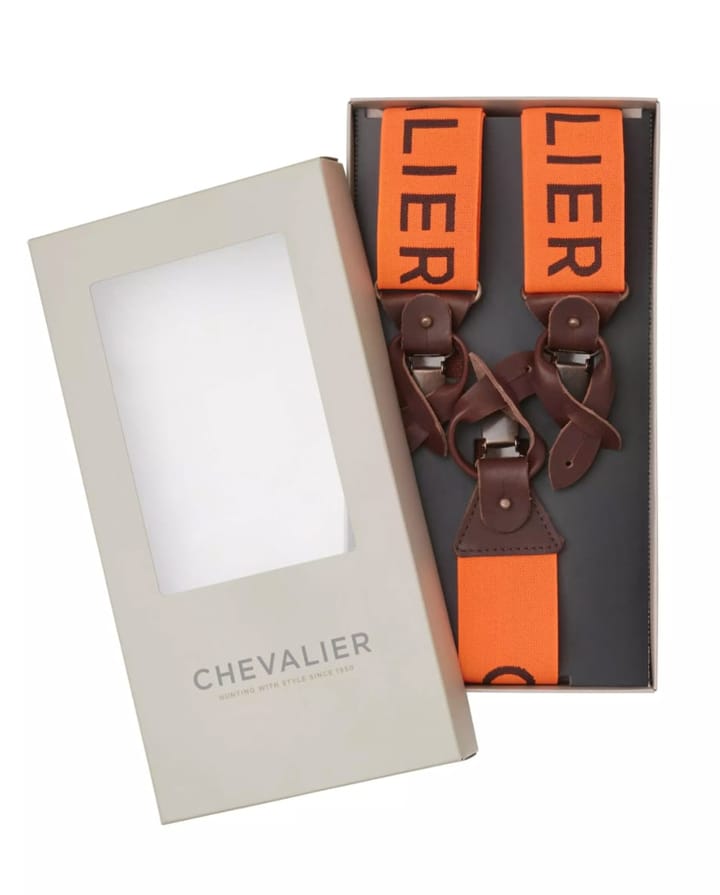 Chevalier Logo Suspenders High Vis Orange O/S Chevalier