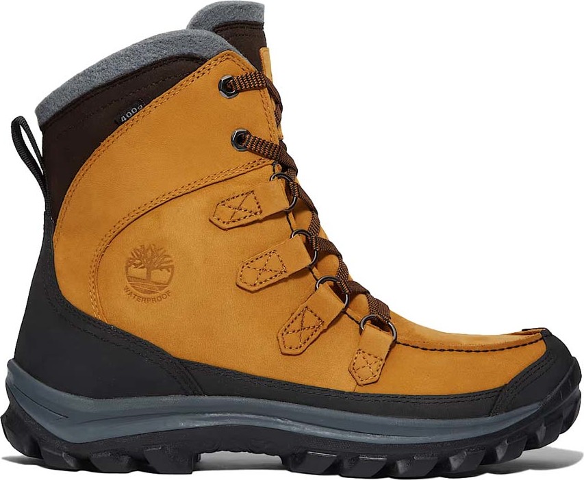 TIMBERLAND Chillberg Mid Lace Up bruna läderstövlar herr – bild 2
