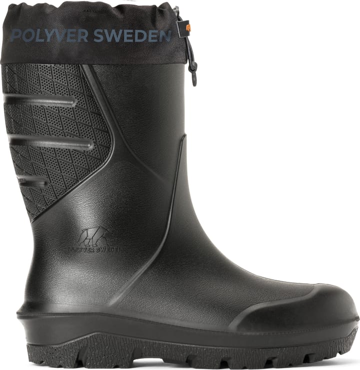 Polyver Unisex Classic Sport Mid Black Polyver