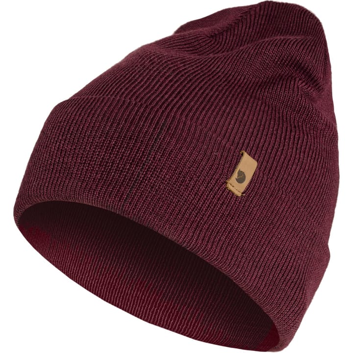 Fjällräven Classic Knit Hat Dark Garnet Fjällräven Fjällräven Classic Knit Hat Dark Garnet Fjällräven