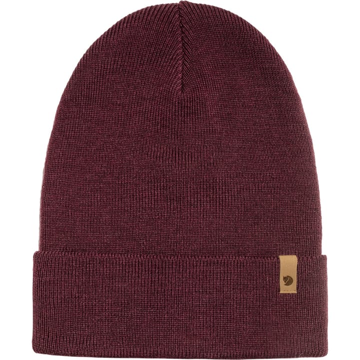 Fjällräven Classic Knit Hat Dark Garnet Fjällräven Fjällräven Classic Knit Hat Dark Garnet Fjällräven