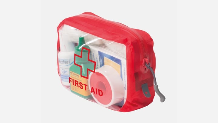 Exped Clear Cube First Aid Red Exped Exped Clear Cube First Aid Red Exped