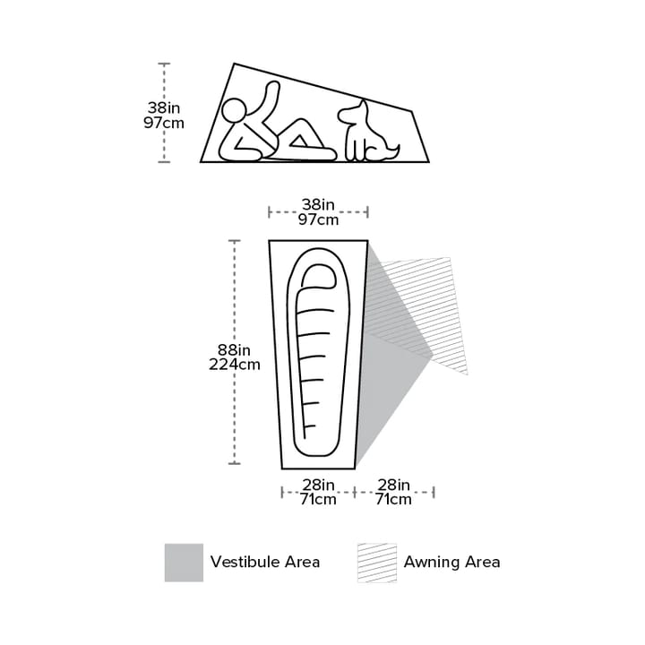 Big Agnes Copper Spur HV UL1 Orange Big Agnes