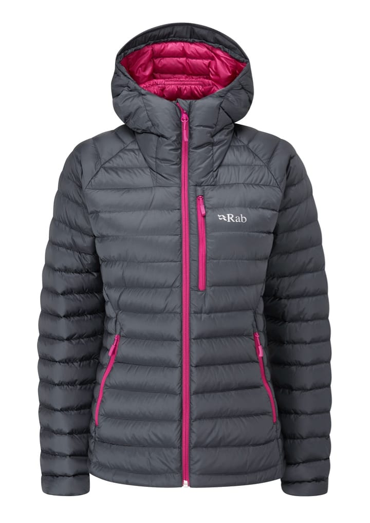Rab Microlight Alpine Jacket Wmns Steel / Tayberry Rab