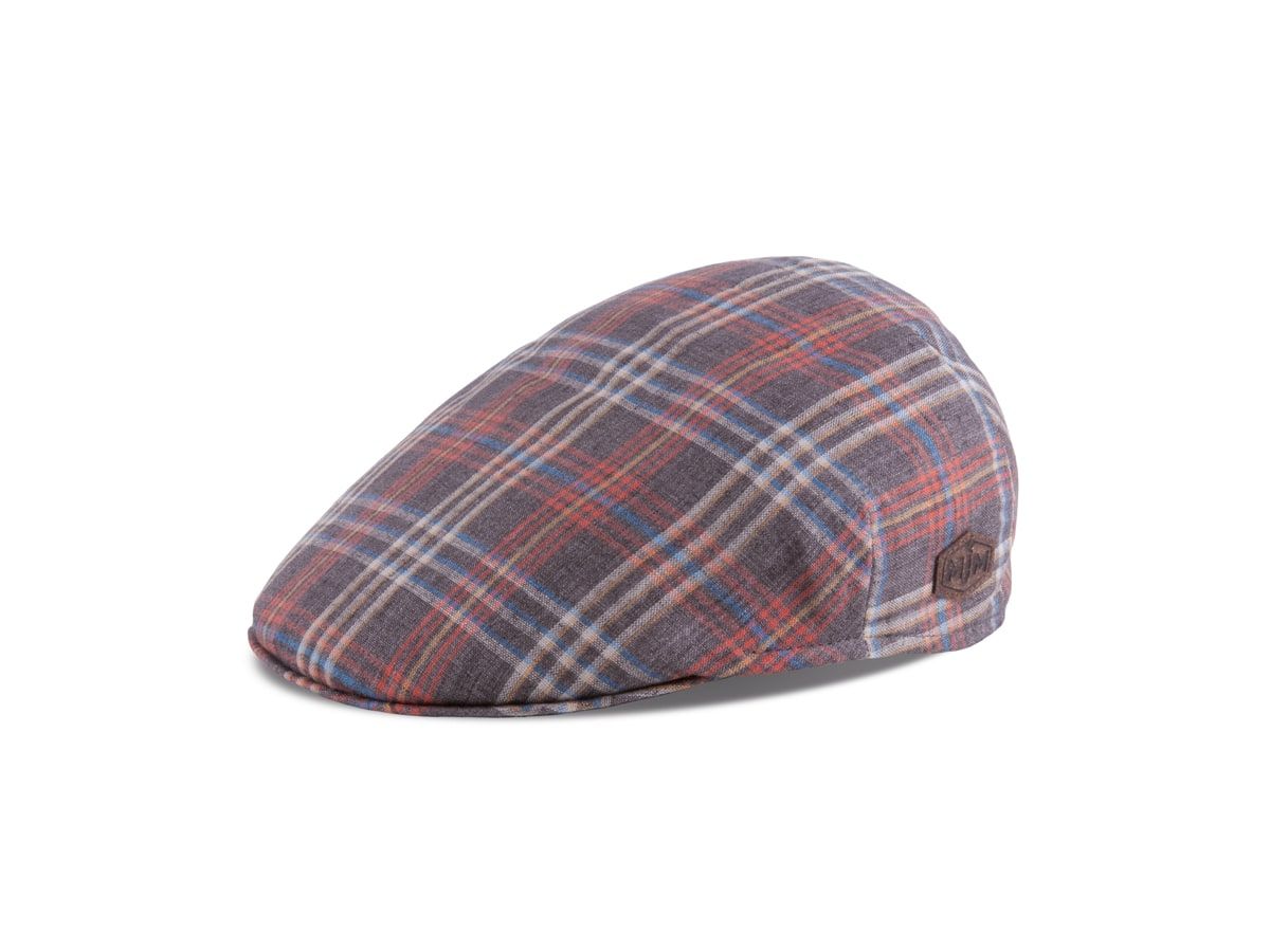 MJM Country 1102 Sixpence/Flat Cap Brown Check