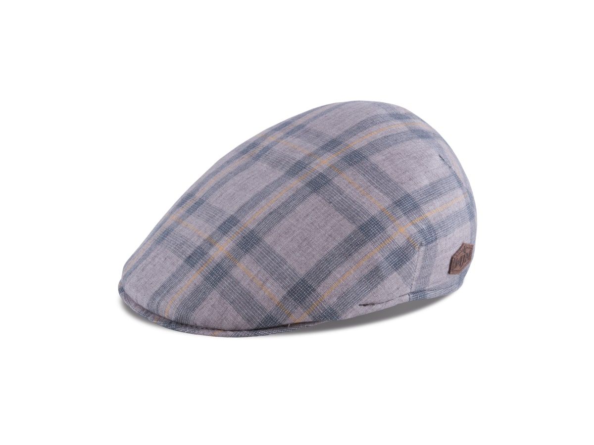 MJM Country 1413 Sixpence/Flat Cap Grey Check