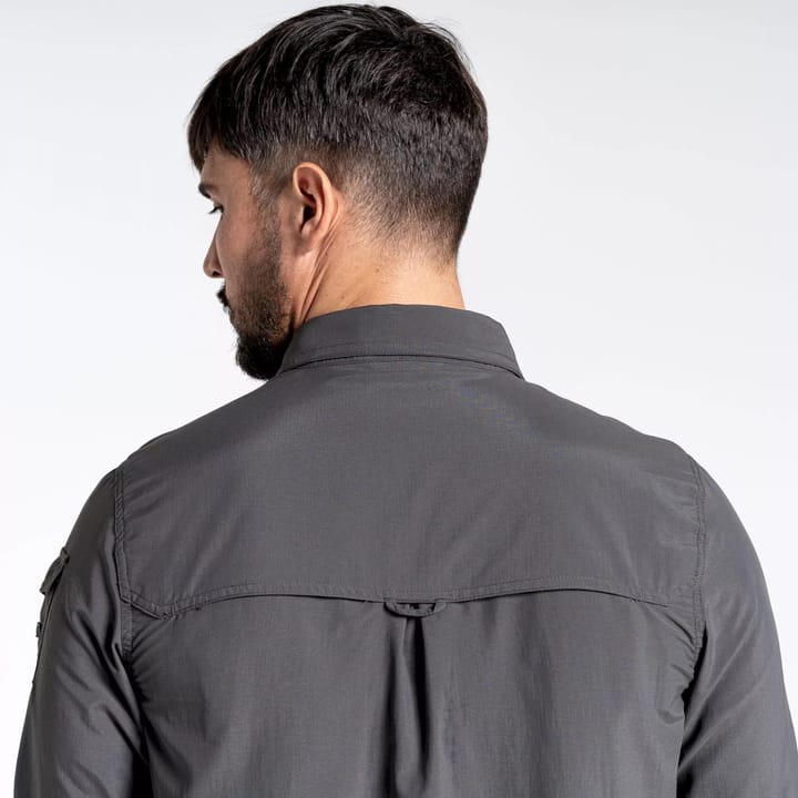 Craghoppers Nosilife Adventure Longsleeve Shirt Black Pepper Craghoppers Craghoppers Nosilife Adventure Longsleeve Shirt Black Pepper Craghoppers