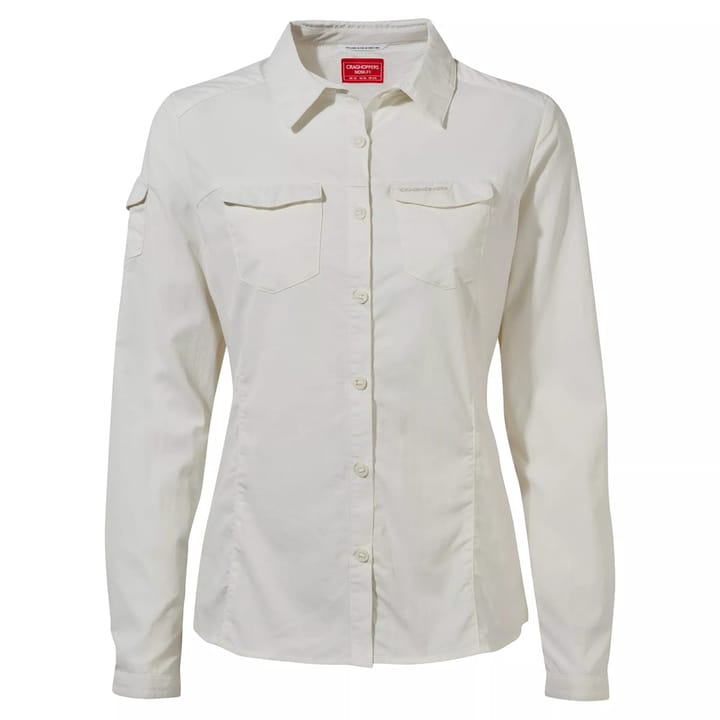 Craghoppers Women's NosiLife Adventure Longsleeve Shirt Sea Salt Craghoppers Craghoppers Women's NosiLife Adventure Longsleeve Shirt Sea Salt Craghoppers
