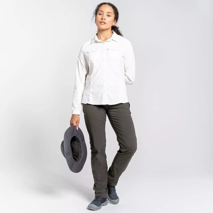 Craghoppers Women's NosiLife Adventure Longsleeve Shirt Sea Salt Craghoppers Craghoppers Women's NosiLife Adventure Longsleeve Shirt Sea Salt Craghoppers