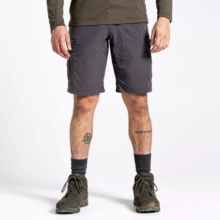 Craghoppers Men's Nosilife Cargo Shorts Black Pepper Craghoppers