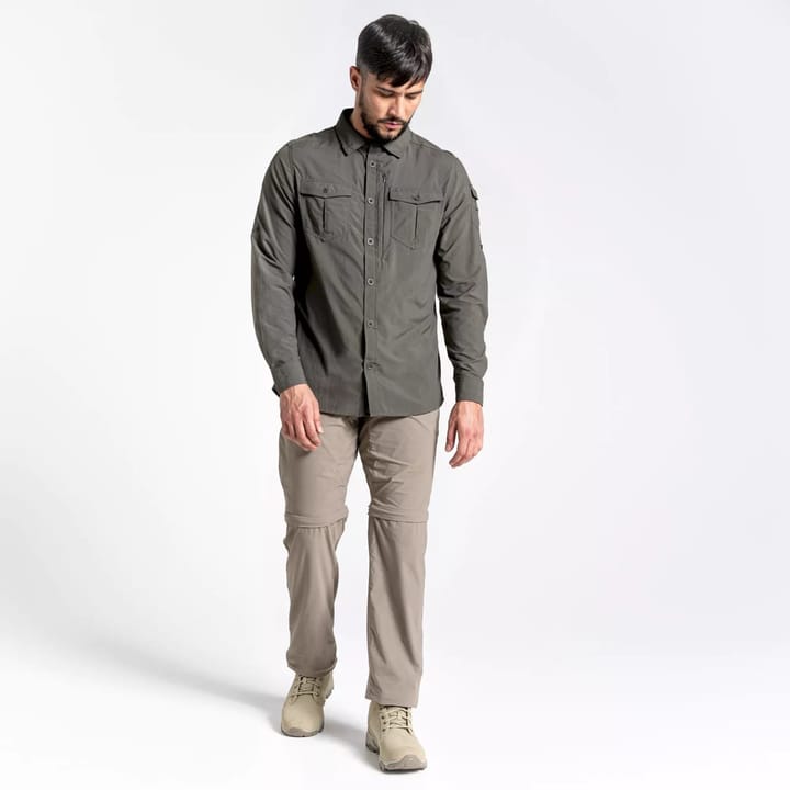 Craghoppers Men's Nosilife Pro Convertible Trousers Regular Pebble Craghoppers