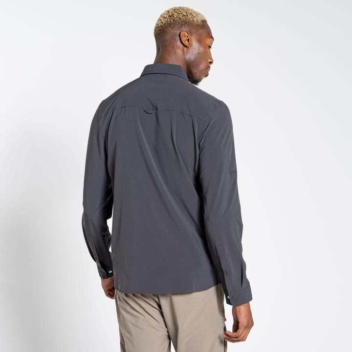 Craghoppers Nosilife Pro Longsleeve Shirt Men'S Black Pepper Craghoppers Craghoppers Nosilife Pro Longsleeve Shirt Men'S Black Pepper Craghoppers