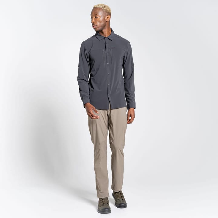 Craghoppers Nosilife Pro Longsleeve Shirt Men'S Black Pepper Craghoppers Craghoppers Nosilife Pro Longsleeve Shirt Men'S Black Pepper Craghoppers