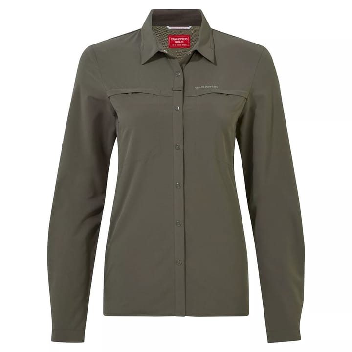 Craghoppers Nosilife Pro Longsleeve Shirt Mid Khaki Craghoppers