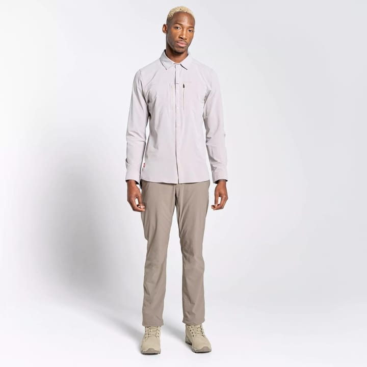 Craghoppers Nosilife Pro Longsleeve Shirt Men'S Parchment Craghoppers Craghoppers Nosilife Pro Longsleeve Shirt Men'S Parchment Craghoppers