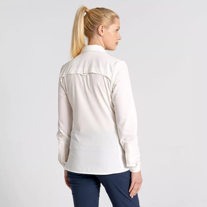 Craghoppers Nosilife Pro Longsleeve Shirt Women'S Sea Salt Craghoppers Craghoppers Nosilife Pro Longsleeve Shirt Women'S Sea Salt Craghoppers