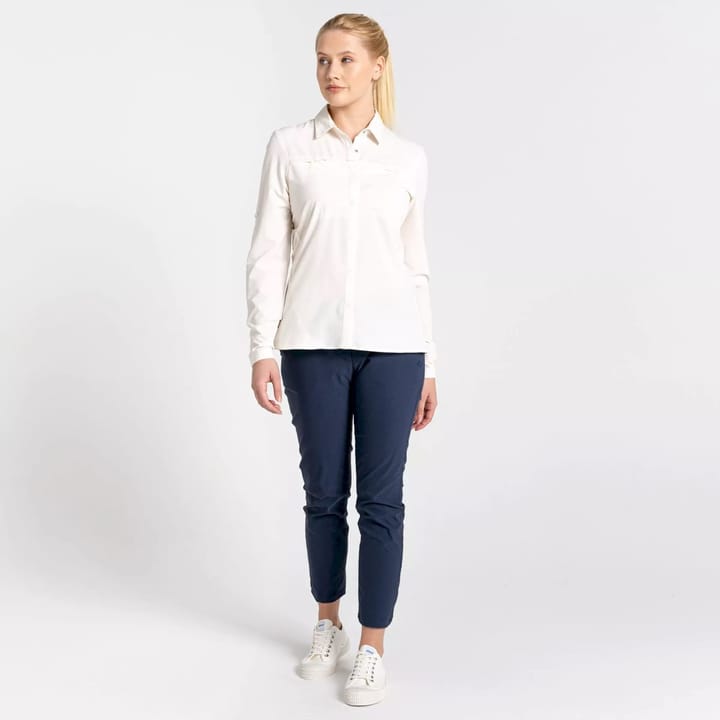 Craghoppers Nosilife Pro Longsleeve Shirt Women'S Sea Salt Craghoppers Craghoppers Nosilife Pro Longsleeve Shirt Women'S Sea Salt Craghoppers