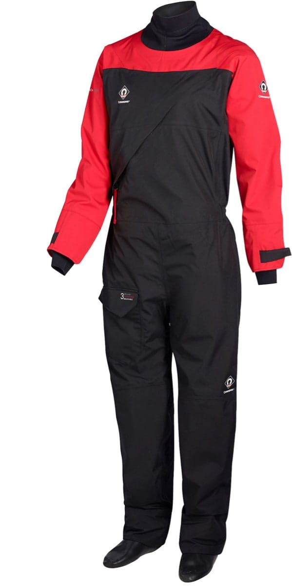 Crewsaver Acatama Sport DrySuit Rød/sort Crewsaver Crewsaver Acatama Sport DrySuit Rød/sort Crewsaver