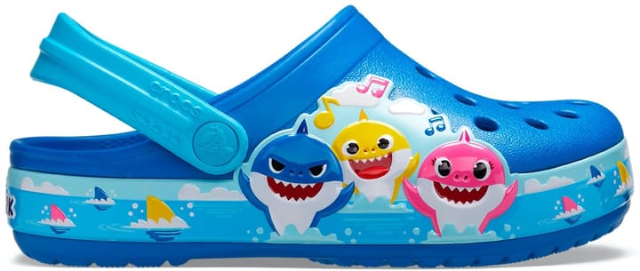Crocs Crocsflbaby Shark Band Clog T Bright Cobalt Crocs Crocs Crocsflbaby Shark Band Clog T Bright Cobalt Crocs