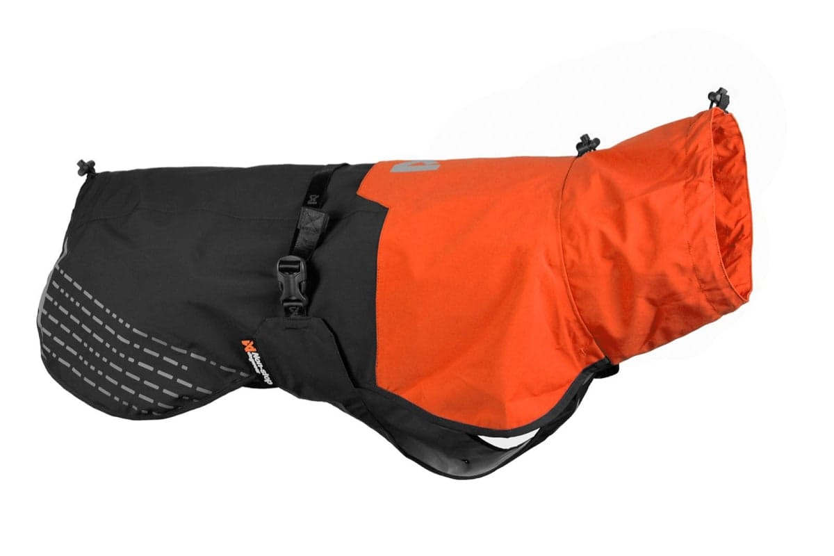 Non-stop Dogwear Fjord Raincoat - Small Sizes Orange/Black