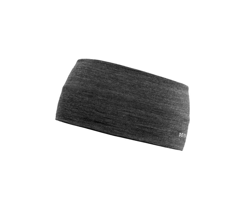 Devold Running Headband Anthracite