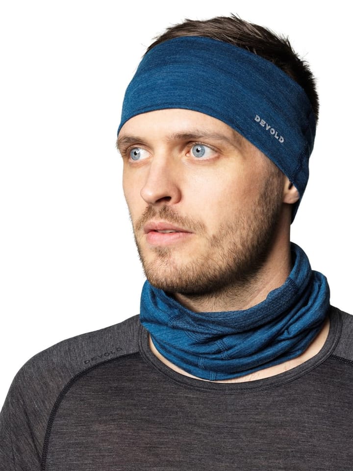 Devold Running Headband Anthracite Devold