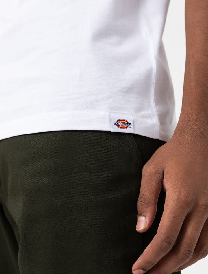 Dickies AITKIN TEE WHITE/HONEY GLD Dickies