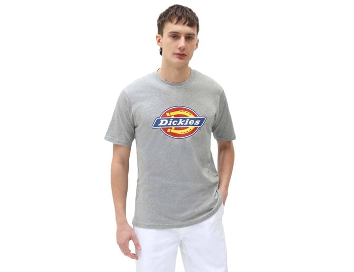 Dickies Icon Logo Tee Grey Melange Dickies