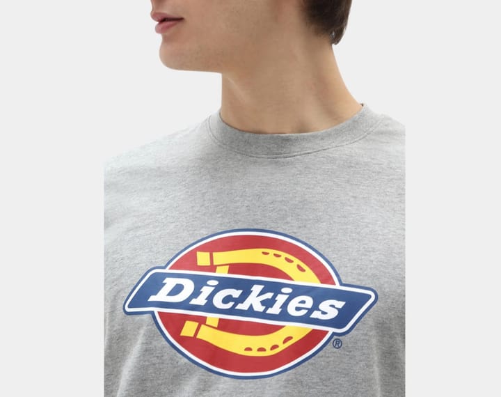 Dickies Icon Logo Tee Grey Melange Dickies