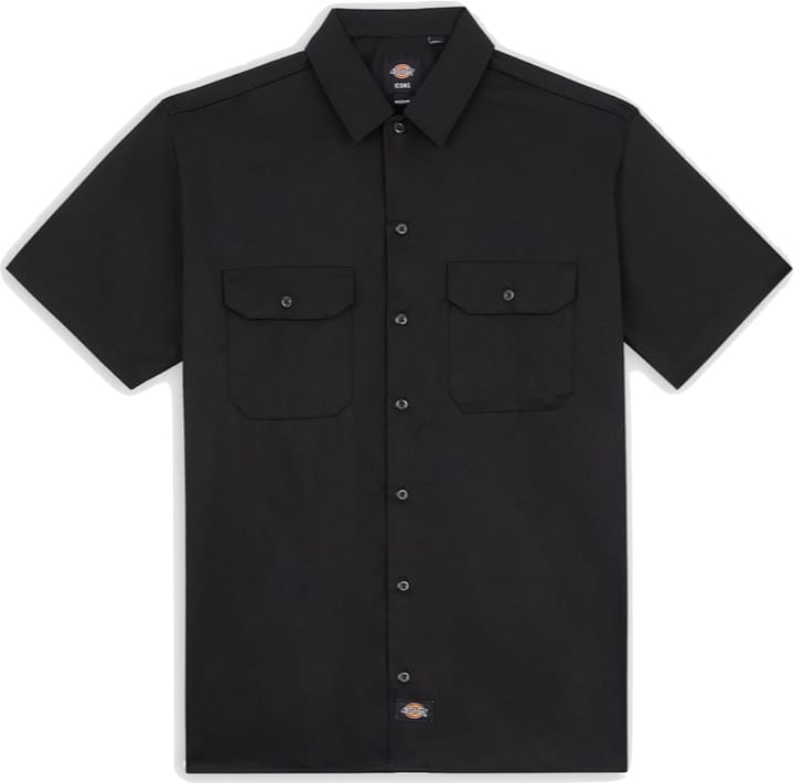 Dickies Men's Work Shirt Shortsleeve Rec Black Dickies