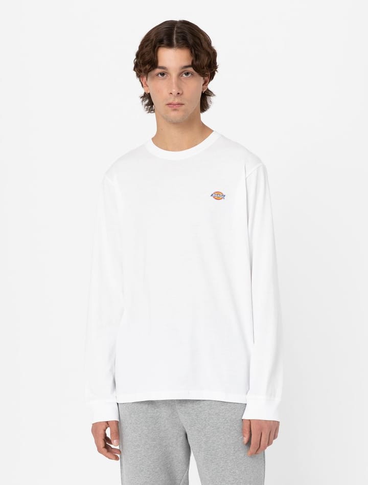 Dickies Men's Mapleton Long Sleeve T-Shirt White Dickies Dickies Men's Mapleton Long Sleeve T-Shirt White Dickies