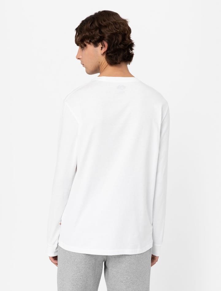 Dickies Men's Mapleton Long Sleeve T-Shirt White Dickies Dickies Men's Mapleton Long Sleeve T-Shirt White Dickies
