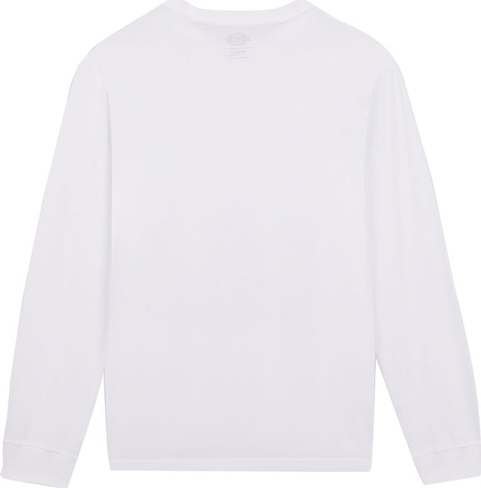 Dickies Men's Mapleton Long Sleeve T-Shirt White Dickies